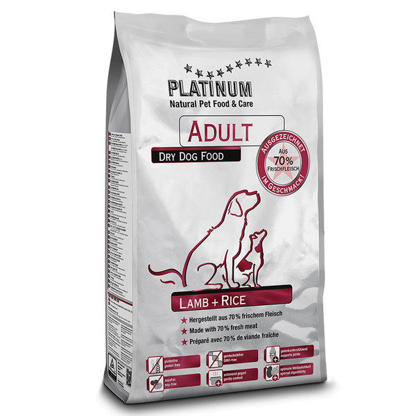 Platinum Adult Lamb & Rice 20 kg